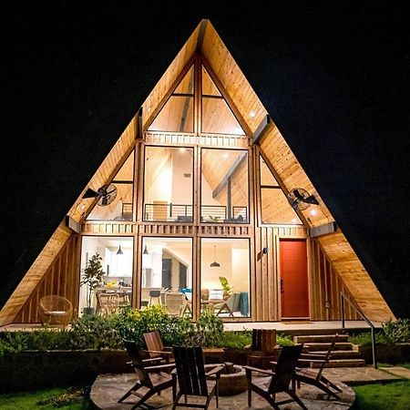 Gruene Daze Chalet - Stylish Aframe - Escape The Ordinary New Braunfels Buitenkant foto