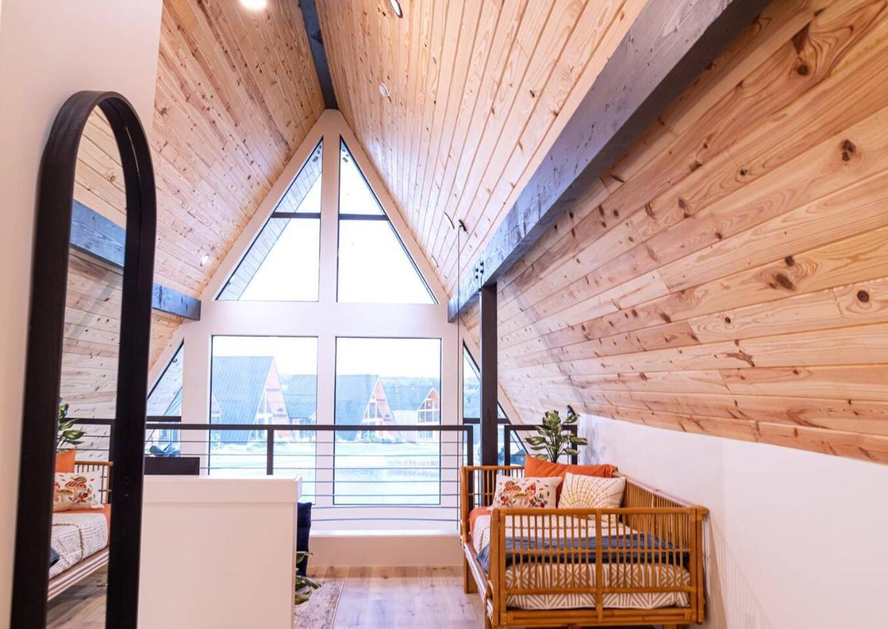 Gruene Daze Chalet - Stylish Aframe - Escape The Ordinary New Braunfels Buitenkant foto