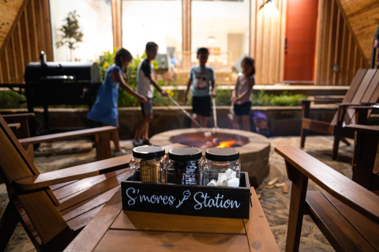 Gruene Daze Chalet - Stylish Aframe - Escape The Ordinary New Braunfels Buitenkant foto